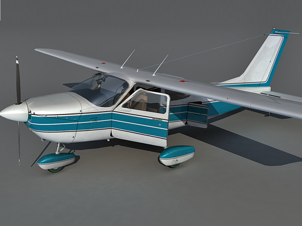 3ds cessna 177 cardinal - Cessna 177 Cardinal 3d model by Eric.Levi