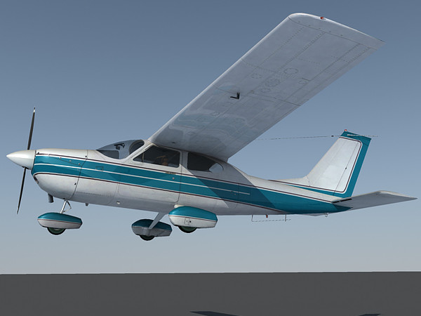3ds cessna 177 cardinal - Cessna 177 Cardinal 3d model by Eric.Levi