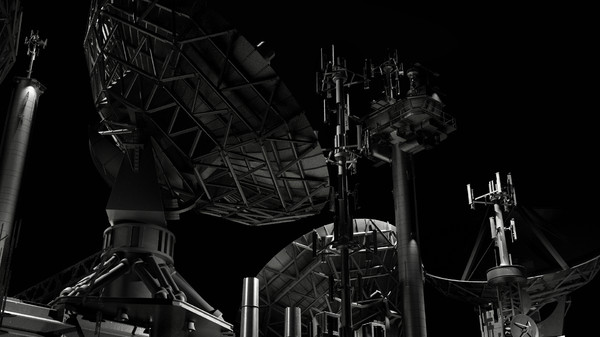 industrial communications array 3d max - Communications Array by dastolidigital