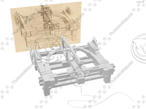 3ds max catapult leonardo da - Catapult 5 by Mar.K
