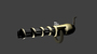 3d mini gold gun model