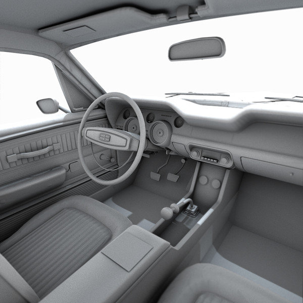 shelby mustang gt500kr 1968 c4d - Shelby Mustang GT500KR 1968 (2) by Bevzakost