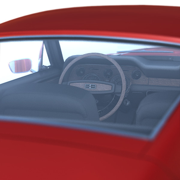 shelby mustang gt500kr 1968 c4d - Shelby Mustang GT500KR 1968 (2) by Bevzakost