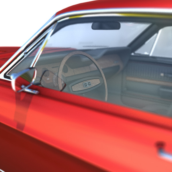 shelby mustang gt500kr 1968 c4d - Shelby Mustang GT500KR 1968 (2) by Bevzakost