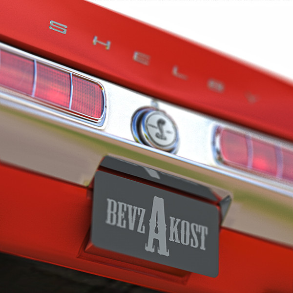 shelby mustang gt500kr 1968 c4d - Shelby Mustang GT500KR 1968 (2) by Bevzakost