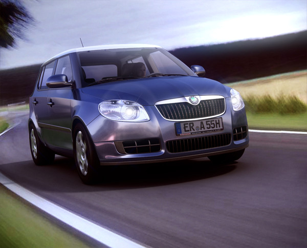 skoda fabia blueline dxf - Skoda Fabia BlueLine 5J by RTEwork