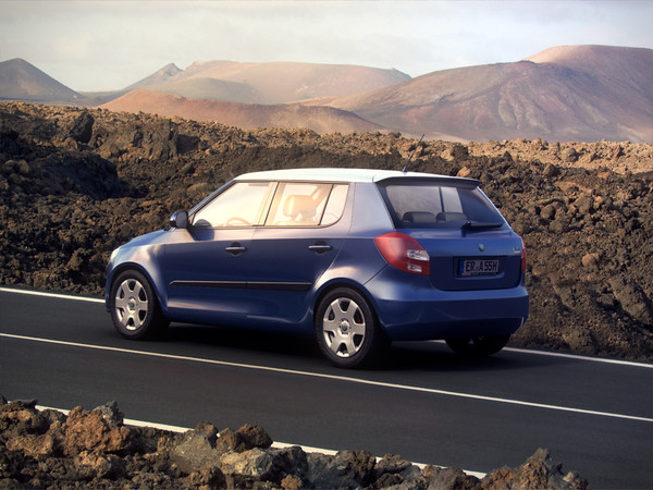 skoda fabia blueline dxf - Skoda Fabia BlueLine 5J by RTEwork
