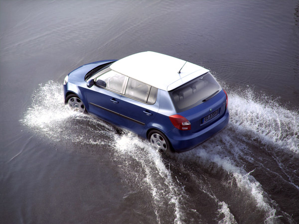 skoda fabia blueline dxf - Skoda Fabia BlueLine 5J by RTEwork