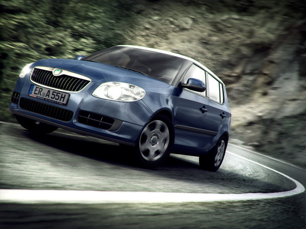 skoda fabia blueline dxf - Skoda Fabia BlueLine 5J by RTEwork