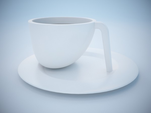 ego teacup iittala 3d max - Teacup Iittala Ego... by BinaryRay