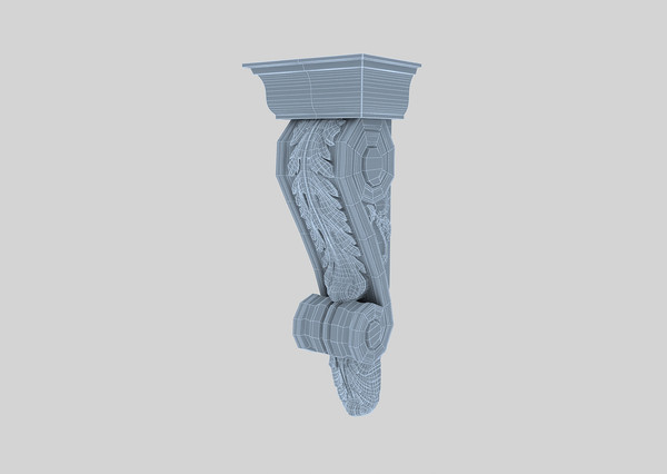 3d 3d-model decorative - Console basrelief by aljasib