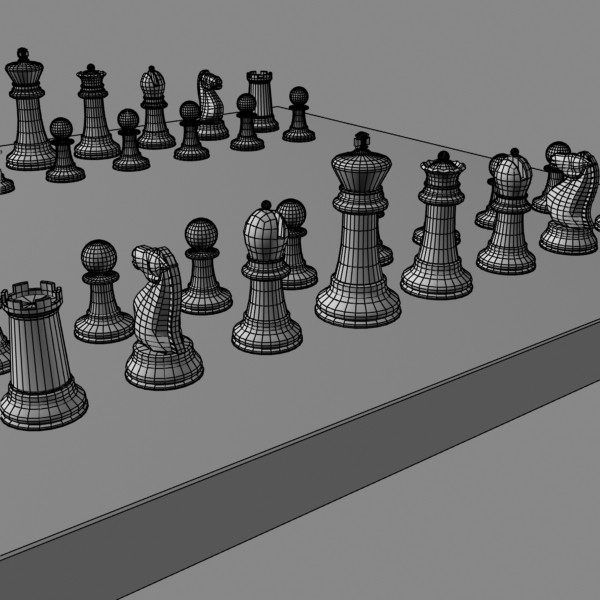 chess dxf - Chess by mostlysquare