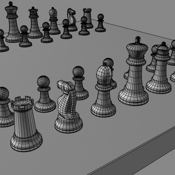 chess dxf - Chess by mostlysquare