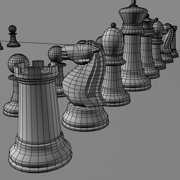 chess dxf - Chess by mostlysquare