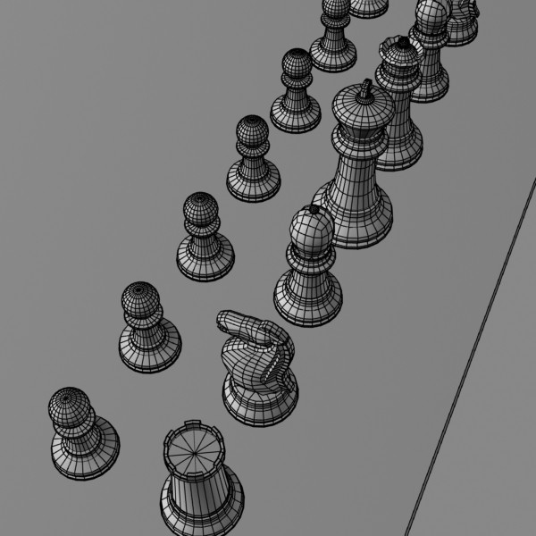 chess dxf - Chess by mostlysquare