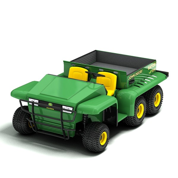 john deere gator 6x4 3d max - John Deere Gator 6x4 by Sandu_Bublic