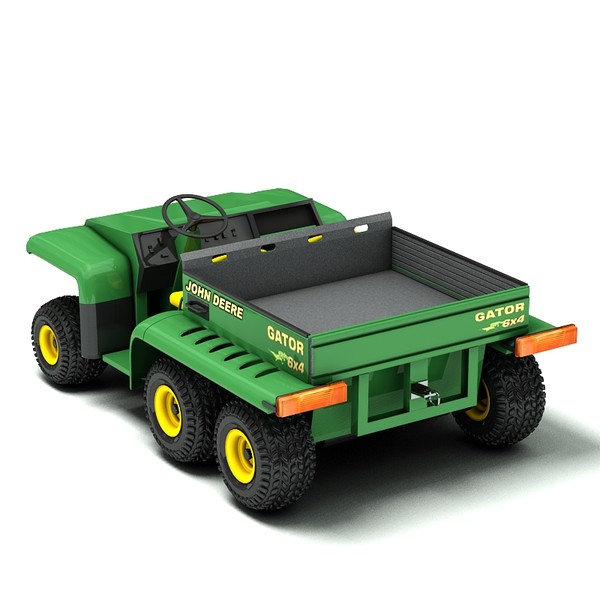 john deere gator 6x4 3d max - John Deere Gator 6x4 by Sandu_Bublic