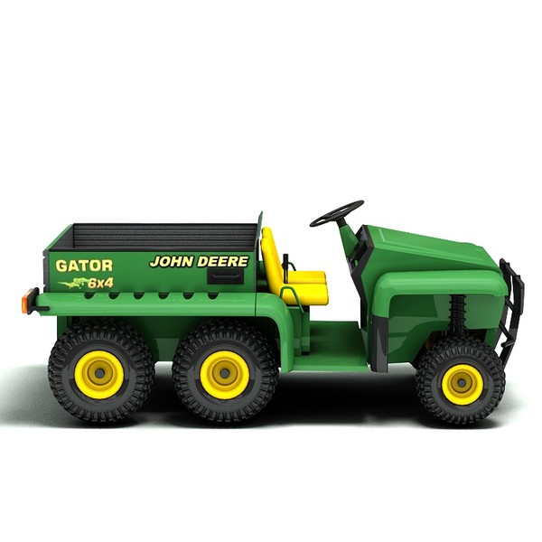 john deere gator 6x4 3d max - John Deere Gator 6x4 by Sandu_Bublic