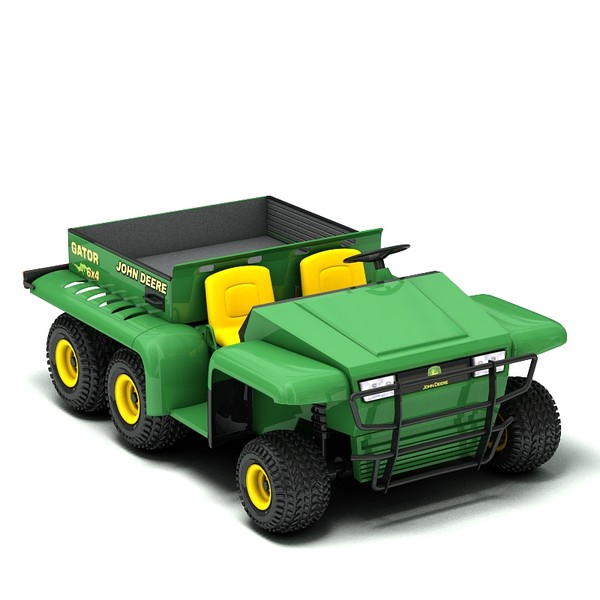 john deere gator 6x4 3d max - John Deere Gator 6x4 by Sandu_Bublic