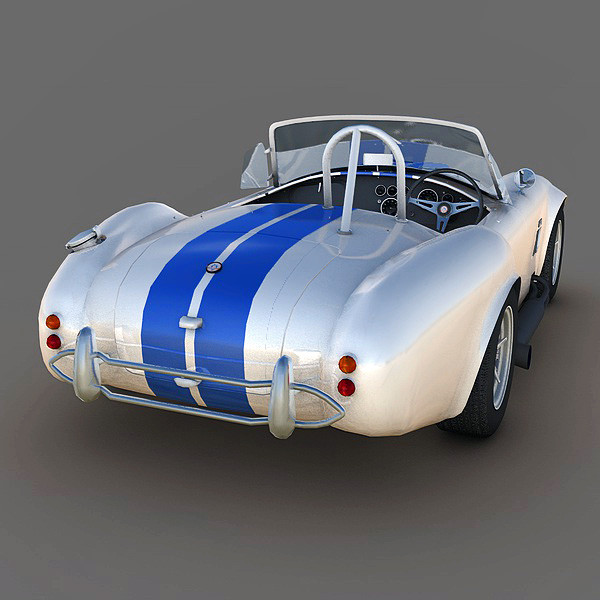 maya ac shelby cobra 427 - AC Shelby Cobra 427 (1965) by Mirage3D