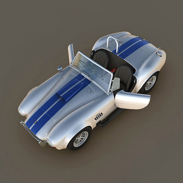 maya ac shelby cobra 427 - AC Shelby Cobra 427 (1965) by Mirage3D
