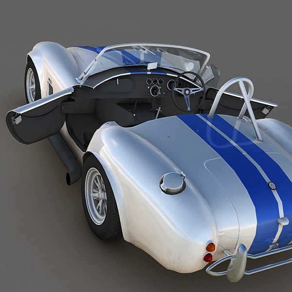 maya ac shelby cobra 427 - AC Shelby Cobra 427 (1965) by Mirage3D
