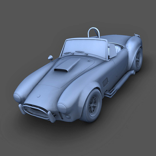 maya ac shelby cobra 427 - AC Shelby Cobra 427 (1965) by Mirage3D