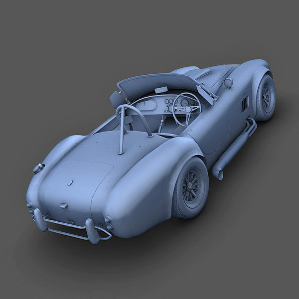 maya ac shelby cobra 427 - AC Shelby Cobra 427 (1965) by Mirage3D