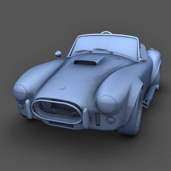 maya ac shelby cobra 427 - AC Shelby Cobra 427 (1965) by Mirage3D