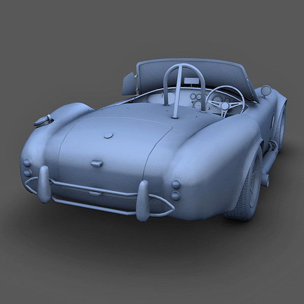 maya ac shelby cobra 427 - AC Shelby Cobra 427 (1965) by Mirage3D