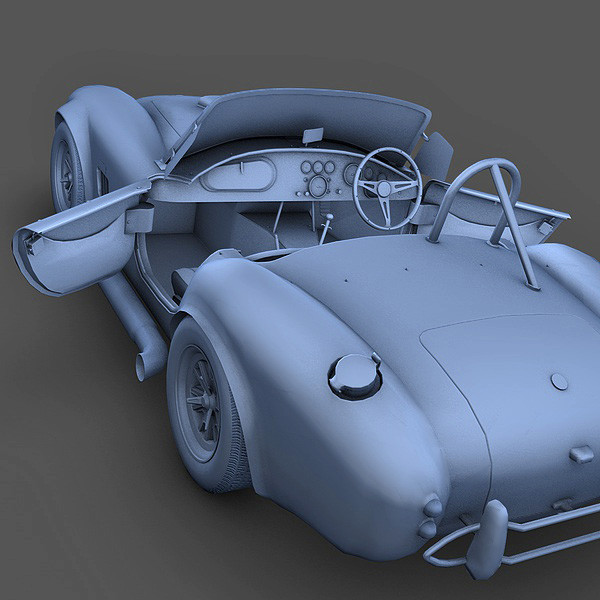 maya ac shelby cobra 427 - AC Shelby Cobra 427 (1965) by Mirage3D