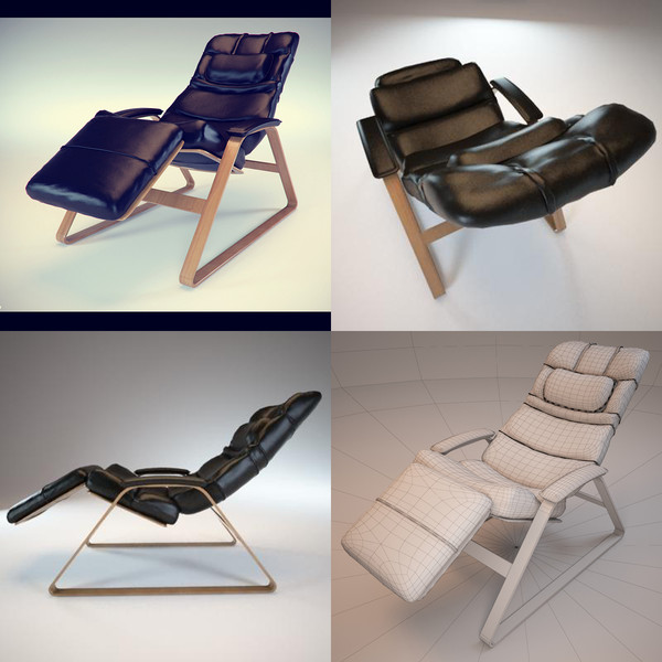 massagesessel massage chair 3d max - Massagesessel Chair by Stubborn3D
