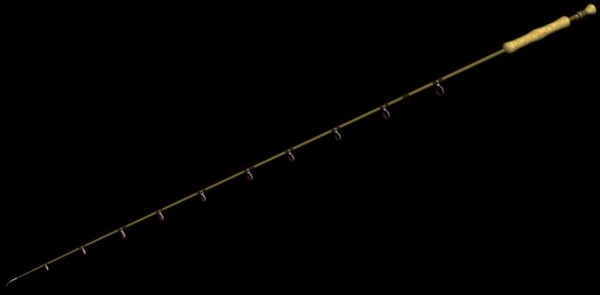 3d model fishing rod flies - Fly Fishing Rod by MUROGUE