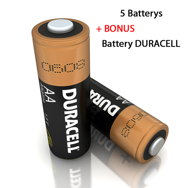 3d batterys toshiba energizer model - 5 Batterys (+ Duracell) by NesAn Studio