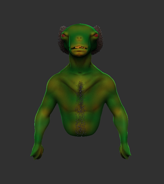 3d alien model - Alien by dentonvanzan