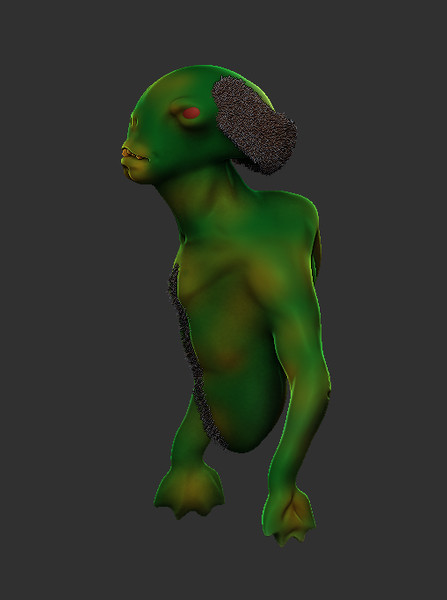 3d alien model - Alien by dentonvanzan