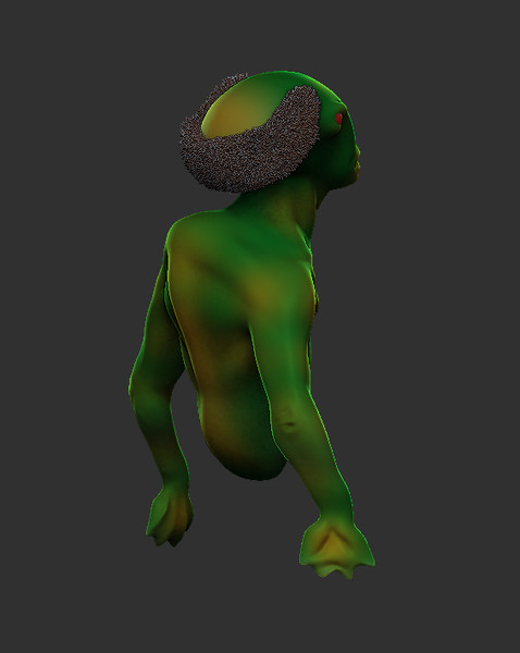 3d alien model - Alien by dentonvanzan