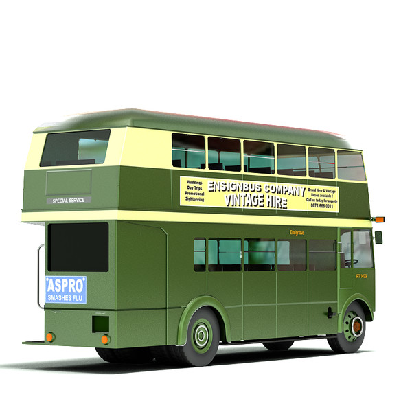 3d model traditional double decker bus - Double Decker Bus by Sandu_Bublic