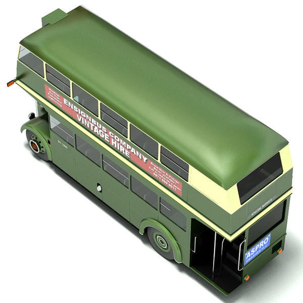 3d model traditional double decker bus - Double Decker Bus by Sandu_Bublic
