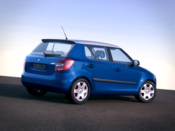 skoda fabia blueline dxf - Skoda Fabia BlueLine 5J by RTEwork