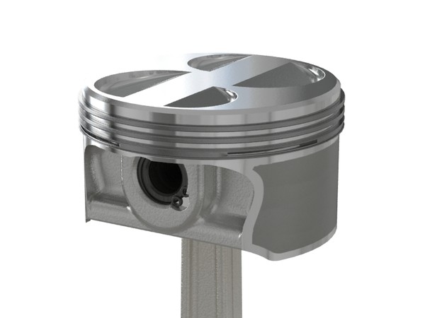piston cutaway 3d model - Piston by V3DZ