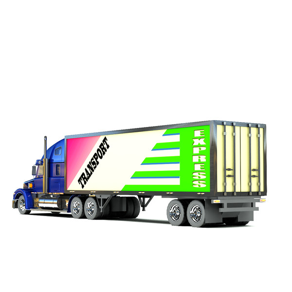freightliner coronado truck 3d model - Freightliner Coronado truck by Sandu_Bublic