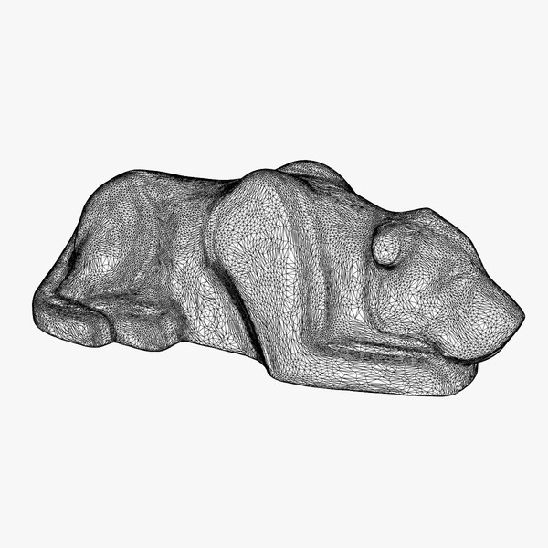 stylized dog 3d max - Dog by voronart