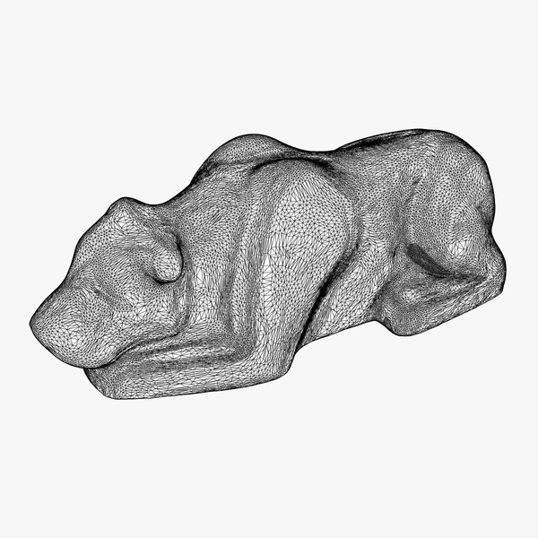 stylized dog 3d max - Dog by voronart