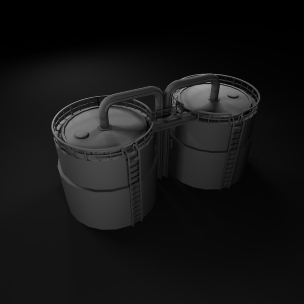 3d model industrial - Industrial Element 02... by Maarten_Dominicus
