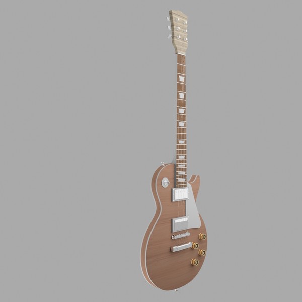 gibson les paul 3d max - Gibson Les Paul... by 3DCreateRus