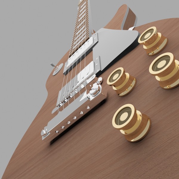gibson les paul 3d max - Gibson Les Paul... by 3DCreateRus