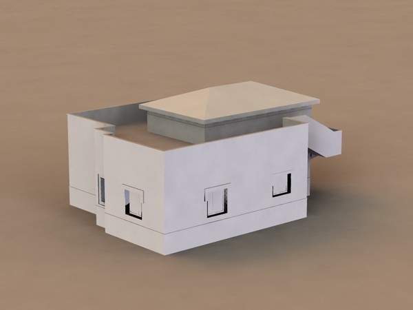 villa 3d model - Villa 01 by wilky3d