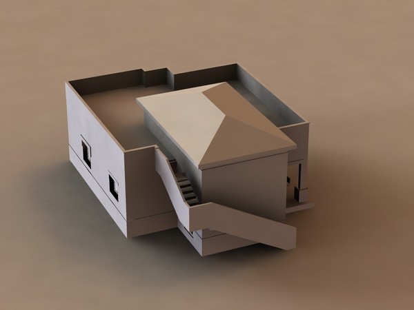 villa 3d model - Villa 01 by wilky3d