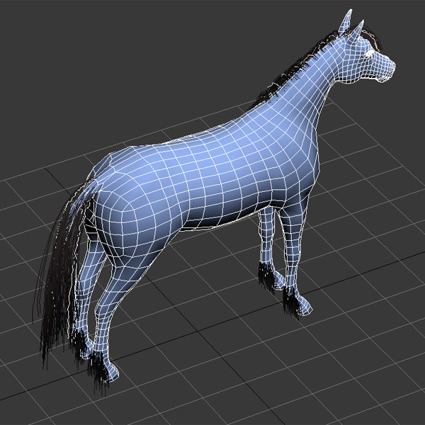 brown horse max - Horse by QLEE